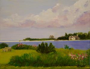 Georgica Pond from Briar Patch Estate